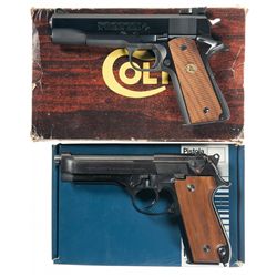 Two Boxed Semi-Automatic Pistols