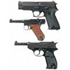 Image 2 : Three European Semi-Automatic Pistols