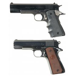 Two Semi-Automatic Pistols