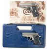 Image 1 : Two Colt Semi-Automatic Pistols with Cases