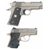 Image 2 : Two Colt Semi-Automatic Pistols with Cases