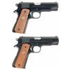 Image 2 : Two Colt Semi-Automatic Pistols