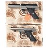 Image 1 : Two Boxed Colt .22 Semi-Automatic Pistols with Cases