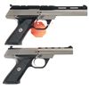 Image 2 : Two Boxed Colt .22 Semi-Automatic Pistols with Cases