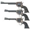 Image 2 : Collector's Lot of Three Colt New Frontier Revolvers