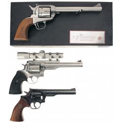 Collector's Lot of Three Revolvers