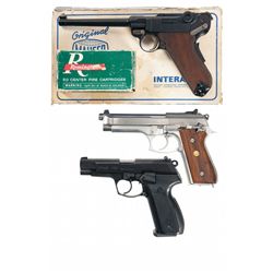 Three Semi-Automatic Pistols