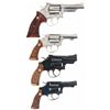 Image 2 : Four Boxed Smith & Wesson Double Action Revolvers