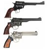 Image 2 : Three Boxed Ruger Revolvers