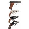 Image 2 : One Semi-Automatic Pistol and Three Double Action Revolvers