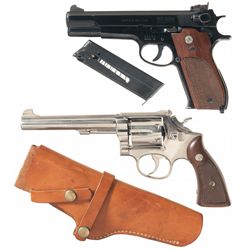 Two Smith & Wesson Handguns