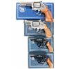 Image 1 : Four Boxed Smith & Wesson Double Action Revolvers