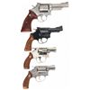 Image 2 : Collector's Lot of Four Smith & Wesson Double Action Revolvers with Original Boxes