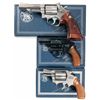 Image 1 : Three Boxed Smith & Wesson Double Action Revolvers