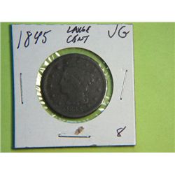 1845 LARGE CENT