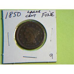 1850 LARGE CENT