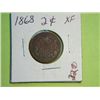 Image 1 : 1868 2 CENT COPPER
