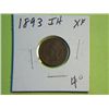 Image 1 : 1893 INDIAN HEAD CENT