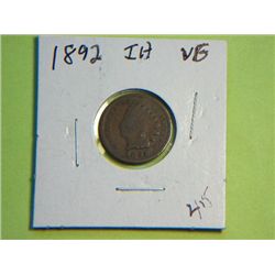 1892 INDIAN HEAD CENT