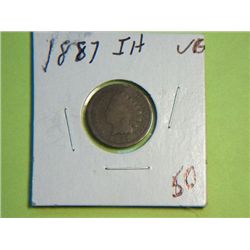 1887 INDIAN HEAD CENT