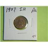Image 1 : 1907 INDIAN HEAD CENT