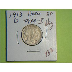 1913 D BUFFALO NICKEL