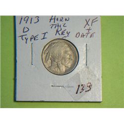 1913 D BUFFALO NICKEL
