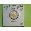 Image 1 : 1919 D  BUFFALO NICKEL
