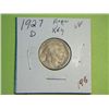 Image 1 : 1927 D  BUFFALO NICKEL