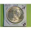Image 1 : 1923 P PEACE DOLLAR