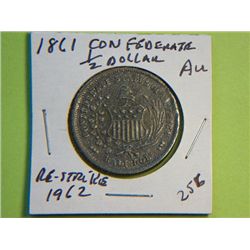 1861 1/2 DOLLAR(replica)