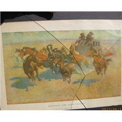 Print  Fred Remington
