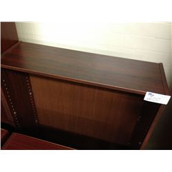MAHOGANY 4FT BOOKSHELF