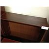 Image 1 : MAHOGANY 4FT BOOKSHELF