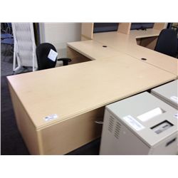 MAPLE EXECUTIVE L-SHAPE DESK