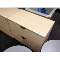 MAPLE 2 DRAWER LATERAL FILE CABINET