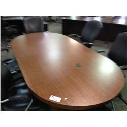 CHERRY 8FT BOARDROOM TABLE