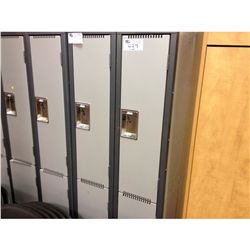 1 BANK DOUBLE LOCKER GREY