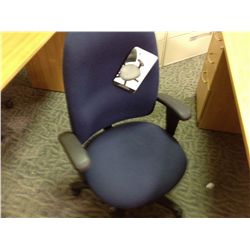 BLUE ERGONOMIC TASK CHAIR