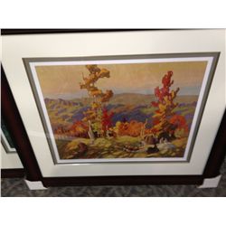 FRAMED LIMITED EDITION PRINT 329/3750