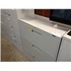 Image 1 : GREY 3 DRAWER LATERAL FILE CABINET