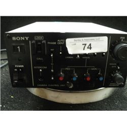 SONY CAMERA CONTROL UNIT