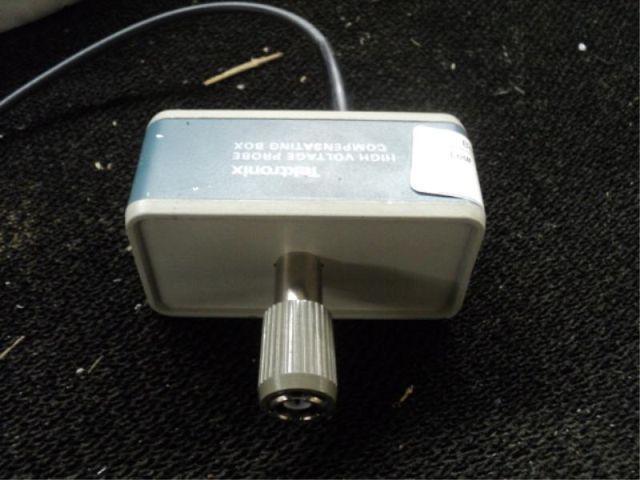 TEKTRONIX HIGH VOLTAGE PROBE COMPENSATION BOX TEKTRONIX P6015 1000X 3PF ...