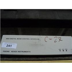 FISONS KEVEX INSTRUMENTS 4855 DIGITAL BEAM CONTROL INTERFACE