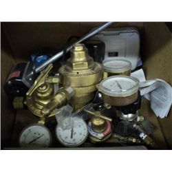 BOX OF MISC REGULATORS