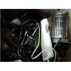 BOX: MISC DRILL, SOLDERING GUN & MISC