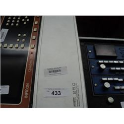 PTS 250 FREQUENCY SYNTHESIZER 1-250MHZ {print sequence} 17893