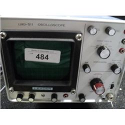 LEADER LBO-511 OSCILLISCOPE {print sequence} 18025