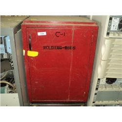 WELDING ROD CABINET AND CONTENTS-WELDING ROD