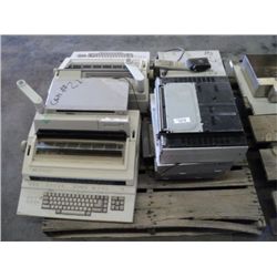 PALLET: VCR & TYPEWRITERS